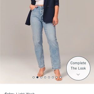 Womens 90 curve love high rise dad jean